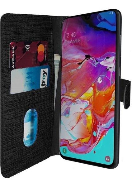 General Mobile Gm 21 Plus Spor Kumaş Cüzdan Kılıf Ekran Koruyucu