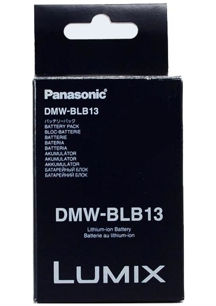 DMW-BLB13 Kamera Pili