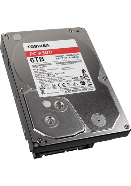 6TB 3.5inç P300 SATA3 HDD HDWD260UZSVA