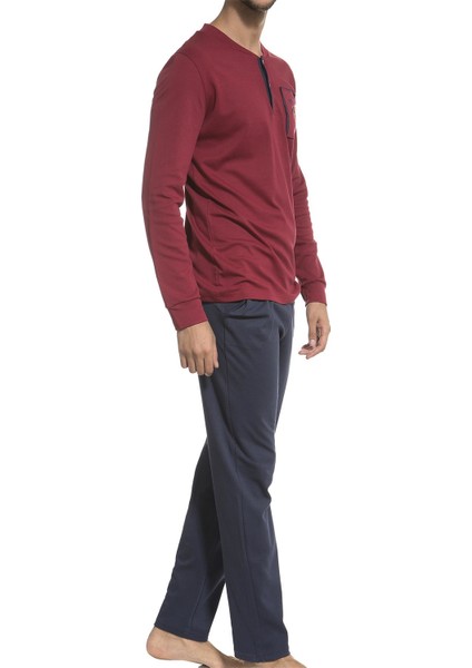Uzun Kol Erkek Pijama Takımı