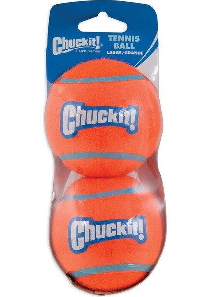 Chuckit! 2'li Köpek Tenis Oyun Topu (Büyük Boy)