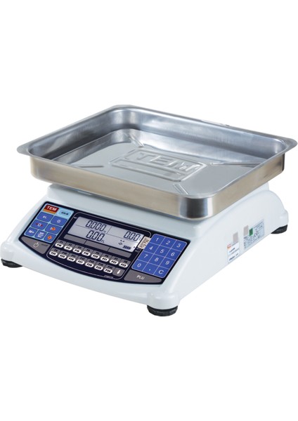 Ata LCD 15 kg x 2 / 5 gr Tutar Hesaplamalı Terazi