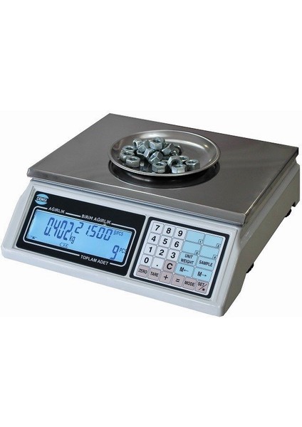 Pc-Ac 15 kg Adet Sayıcı Terazi