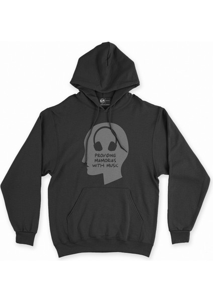 Cix Providing Memories With Music Siyah Kapşonlu Sweatshirt Hoodie