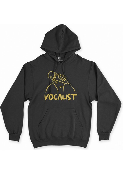 Cix Vocalist Siyah Kapşonlu Sweatshirt Hoodie