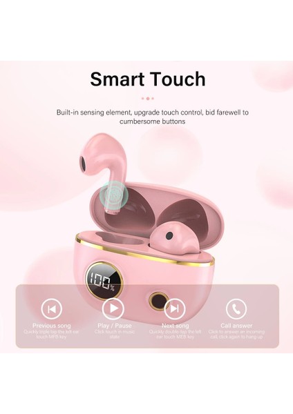 PRO100 Bluetooth Gürültü 9d Stereo Spor Kulaklık Iptal Etme - Pembe (Yurt Dışından) modelleri