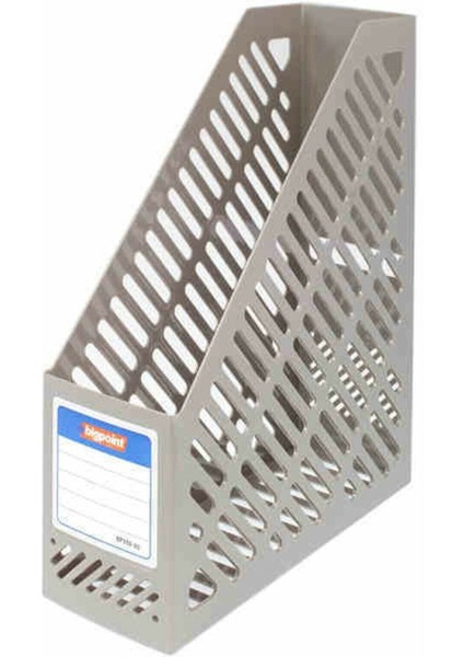 Kutu Klasör Açık Gri Renk 25 x 8.2 x 39.5 cm Dergi ve Katalog Düzenleyici