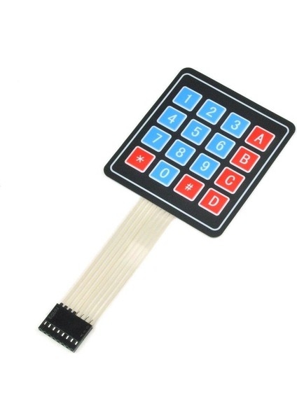 4x4 Membran Tuş Takımı - Keypad