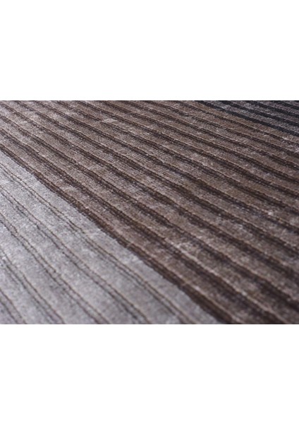 Louis Casa Modern Yıkanabilir Dekoratif Saçaklı Kilim Capella 01C Kahve modelleri