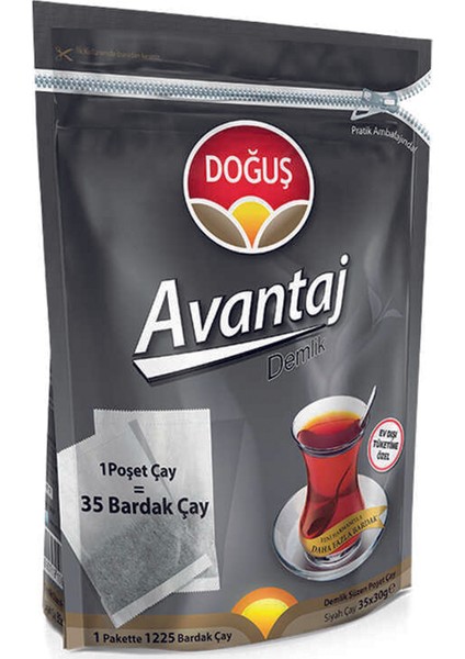 Avantaj Demlik Poşet Çay 35X30 gr X2 Paket