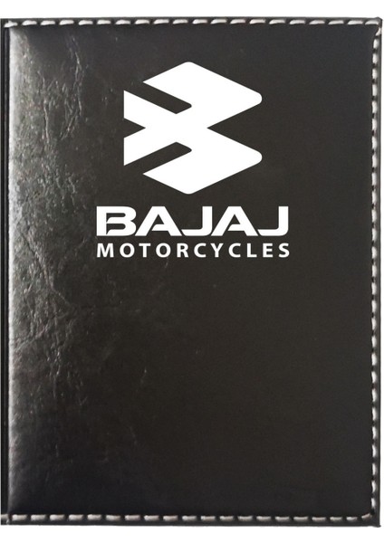 Bajaj Logolu Ruhsat Kabı