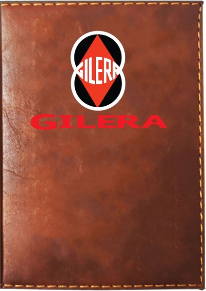 Gılera Logolu Taba Ruhsat Kabı