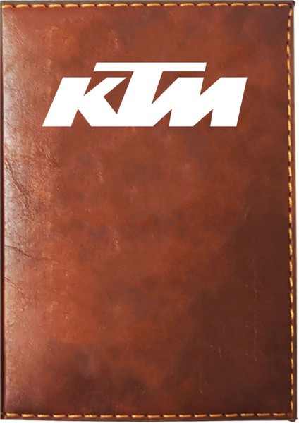 Ktm Logolu Taba Ruhsat Kabı