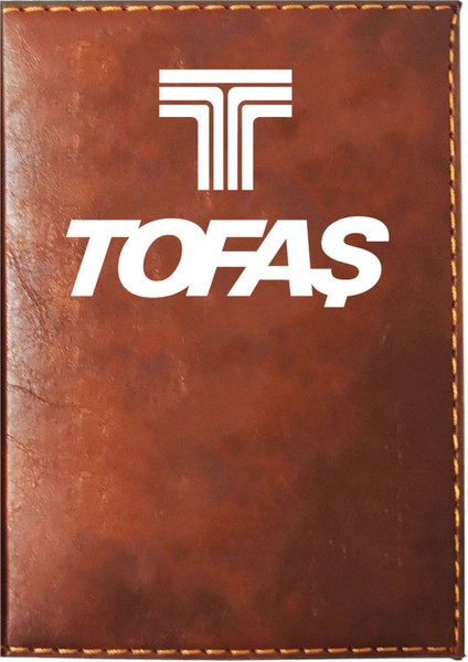 Tofaş Logolu Taba Ruhsat Kabı