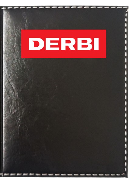 Derbı Siyah Ruhsat Kabı