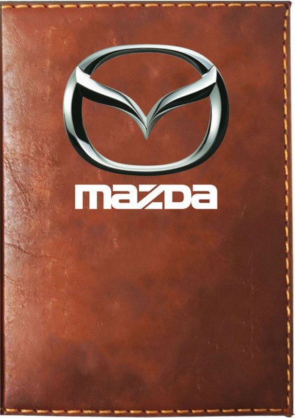Mazda Logolu Taba Ruhsat Kabı