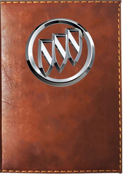 Buick Logolu Taba Ruhsat Kabı