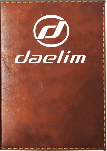 Dealim Logolu Taba Ruhsat Kabı