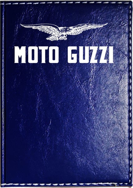Motoguzzı Logolu Lacivert Ruhsat Kabı