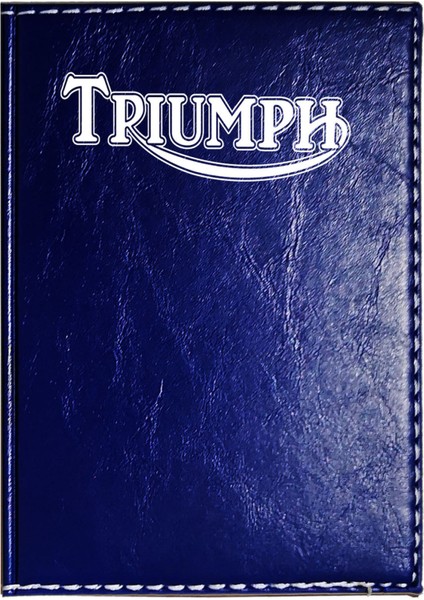 Tpıumph Logolu Lacivert Ruhsat Kabı