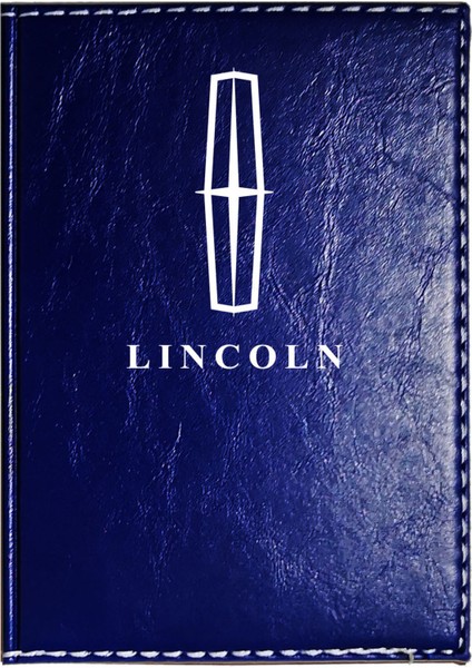 Lıncoln Logolu Lacivert Ruhsat Kabı