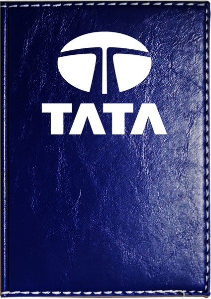 Tata Logolu Lacivert Ruhsat Kabı