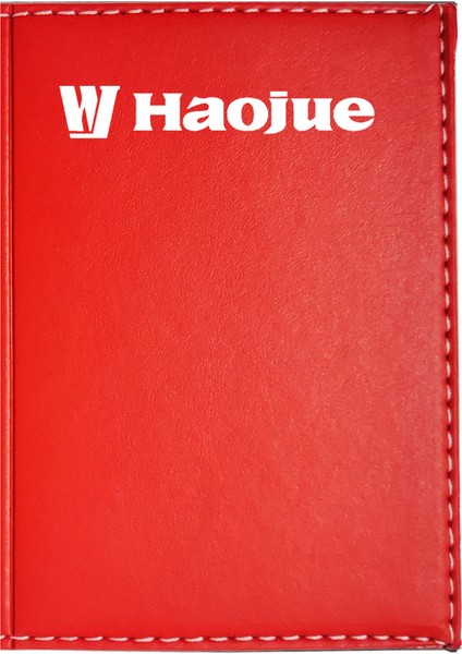 Haojue Logolu Kırmızı Ruhsat Kabı