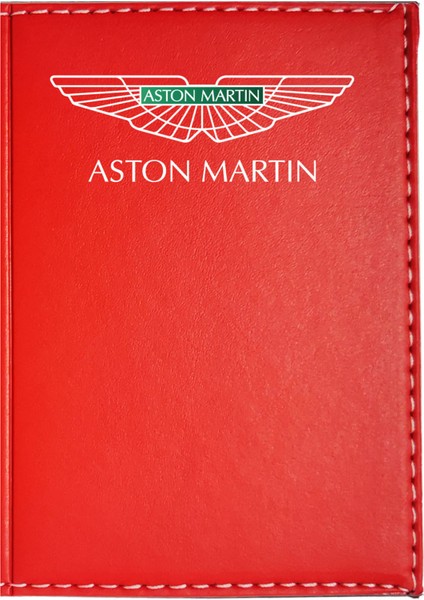 Astonmartını Logolu Kırmızı Ruhsat Kabı