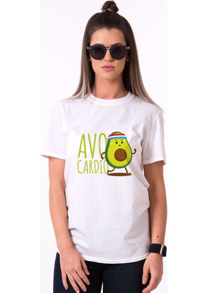 Avo Cardio Dijital Baskılı Unisex T-Shirt D02