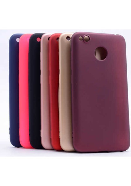 Xiaomi Redmi 4x Kılıf Yumuşak Dokulu Soft Esnek Ince Mat Renkli Lüks Premier Silikon Kapak