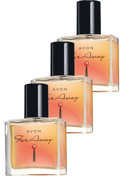 Far Away Edp 30 Ml Bayan Parfüm 3 Adet