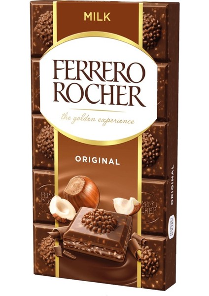 Rocher Original Milk Chocolate Bar 90 gr