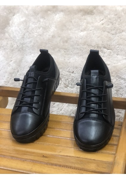 Kadın Lastikli Streçli Ayakkabı