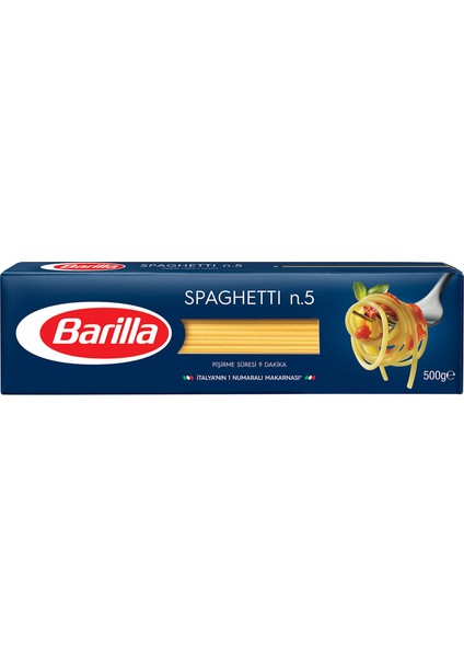 Makarna Spaghetti 500 gr x 9 Adet