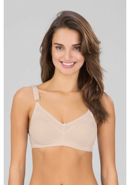 Carol Pamuklu Balensiz Sütyen Ten Rengi 3'lü Paket