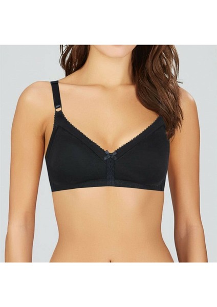 Carol Pamuklu Balensiz Sütyen Siyah Beyaz Ten 3'lü Paket modelleri