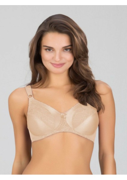 Martina Toparlayıcı Dantelli Sütyen Ten Rengi 3'lü Paket