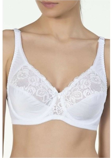 Rosenna Rahat Askılı Toparlayıcı Sütyen Beyaz 3'lü Paket