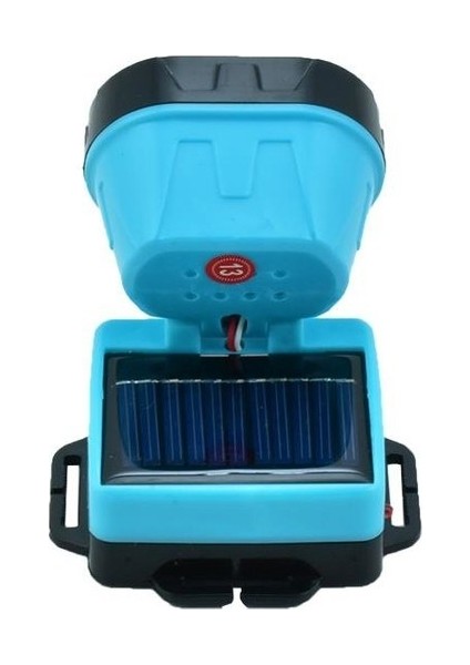 GHTC-1832 Güneş Enerjili Şarjlı Kafa Lambası Mavi modelleri