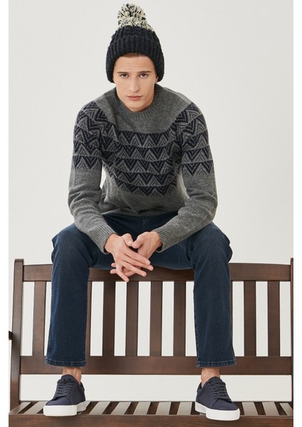 Erkek Arizona Mavi Straight Fit Normal Bel Düz Paça Esnek Jean Pantolon fiyatları