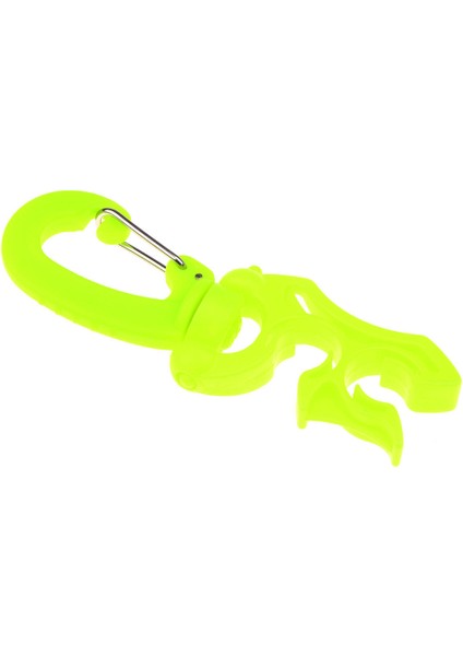 100MM Scuba Dalış Çift Bcd Hortum Tutucu Döner ve Katlanır Klip Sarı (Yurt Dışından)
