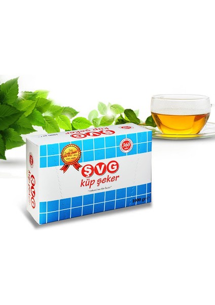 360'LI Kutu 1000 gr Küp Şeker