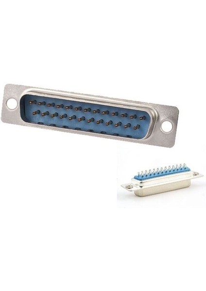 25 Pin Erkek D-Sub Konnektör
