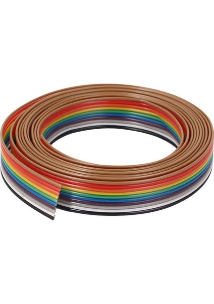 8 Pin Bant Flat Kablo 0.22 mm