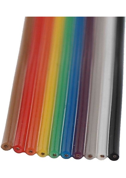 8 Pin Bant Flat Kablo 0.22 mm
