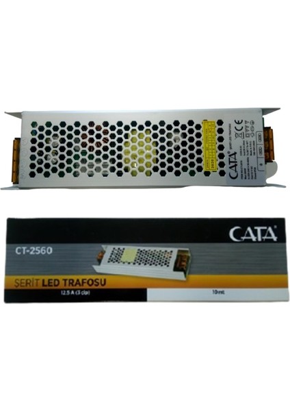 12,5 Amper Şerit LED Trafosu CT-2560 12 Volt