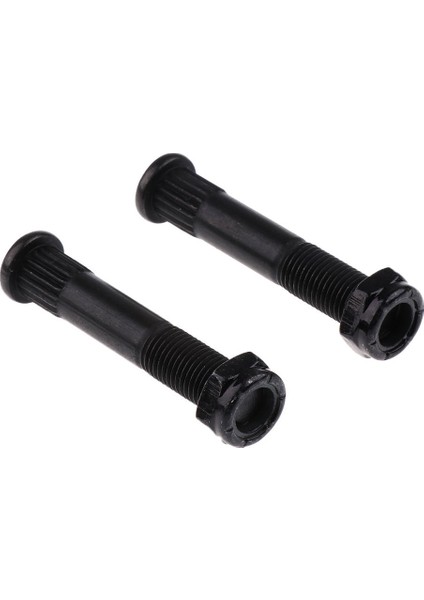 2 Parça Kaykay Kamyon Kingpin 2 Fındık ile Longboard Kamyon Parçaları Siyah (Yurt Dışından)