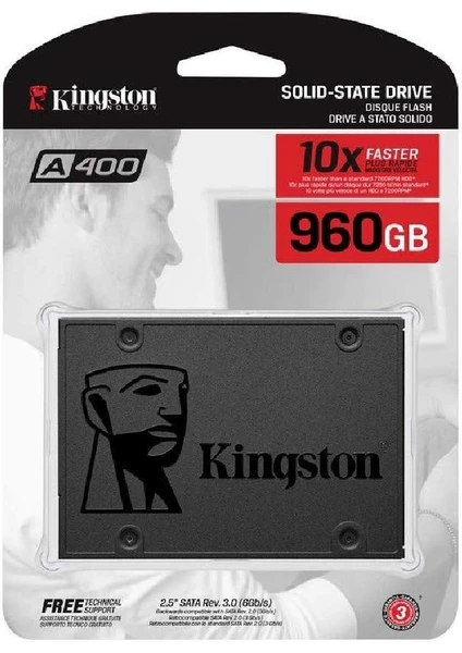 960GB SATA3 500-450MB Flash SSD