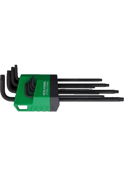 - Delikli Torx L Anahtar Takımı (Uzun Tip) 8 Parça
