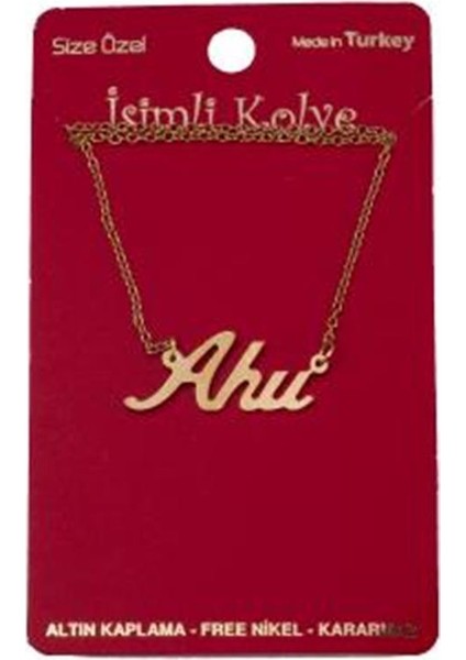 Ahu Isimli Kolye